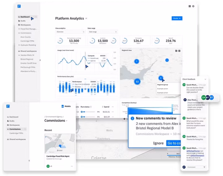 Цифровой двойник рек: новая платформа для защиты ГЭС от наводнений