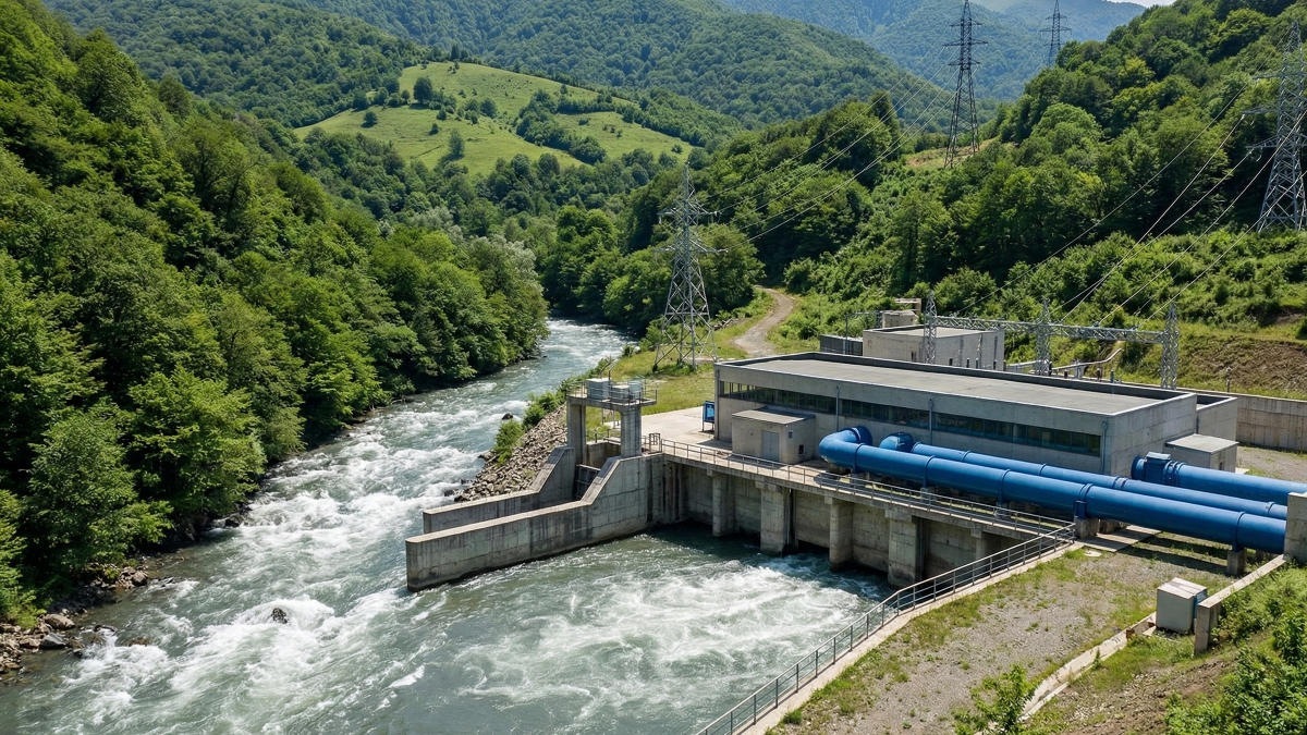 В 2025 году энергосистема Грузии пополнилась двумя новыми ГЭС В 2025 году энергосистема Грузии пополнилась двумя новыми ГЭС