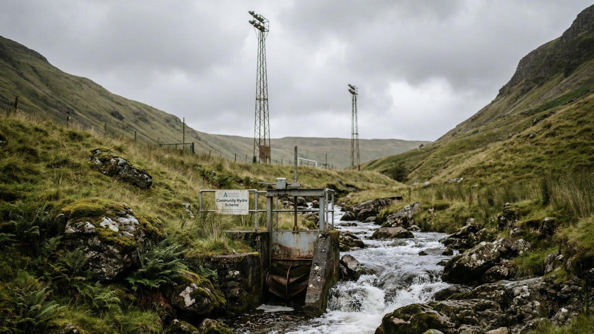 Футбол на воде: клуб в Уэльсе запитает свою арену от микро-ГЭС Футбол на воде: клуб в Уэльсе запитает свою арену от микро-ГЭС