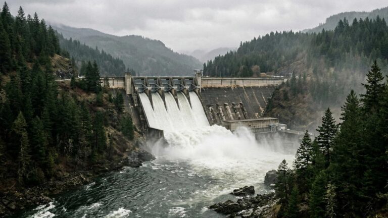 Спор о лососе: суд США предписал увеличить сброс воды для восьми ГЭС