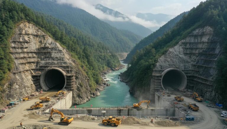 Подготовка площадки: в Бутане стартует строительство мощной ГЭС «Дорджилунг»