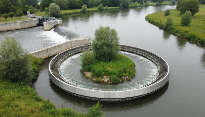 Реконструкция на реке Маас: инженеры модернизируют рыбоходы у семи гидроузлов