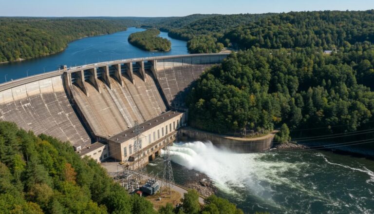 Чешская ГЭС «Слапы» возобновила работу на полной мощности