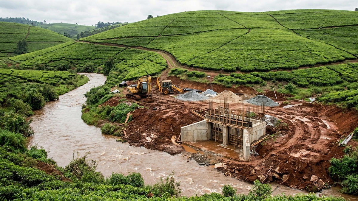 Чай и вода: кенийские фермеры строят ГЭС за собственный счет Чай и вода: кенийские фермеры строят ГЭС за собственный счет