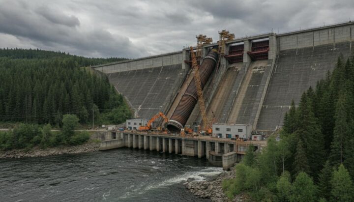 Канадская BC Hydro начала строить шестой гидроагрегат на ГЭС «Ревелсток»