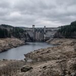 Шведские ГЭС перед началом зимы остаются без воды