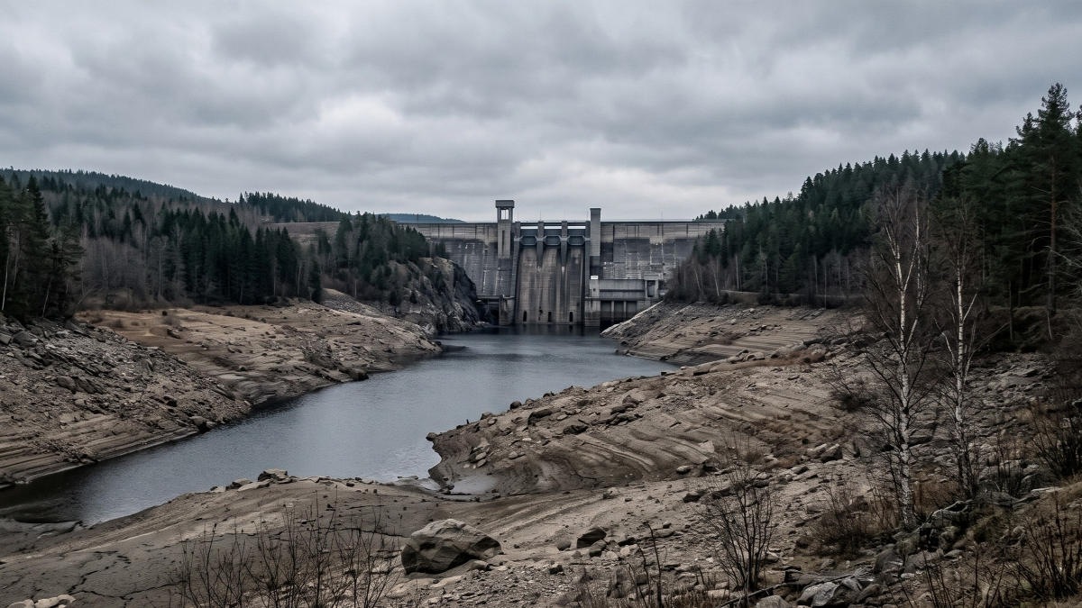 Шведские ГЭС перед началом зимы остаются без воды Шведские ГЭС перед началом зимы остаются без воды