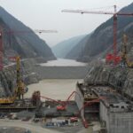 На китайской ГЭС «Байма» начали бетонировать основные сооружения