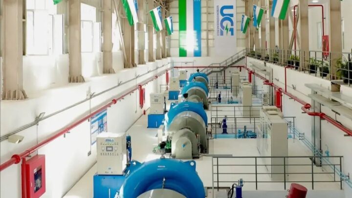 На реке Оксув в Узбекистане запущен каскад из трех ГЭС
